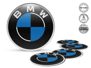 BMW Wheel Emblems Style Ultimate Plasma Momentum Pulse